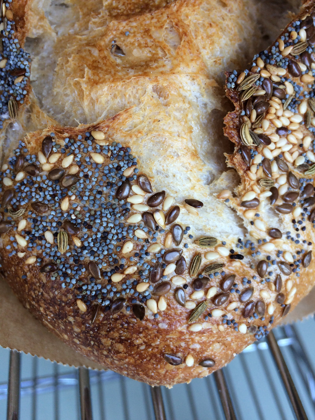 Seeded Table Bread to pick up 11/26/25 10-6pm