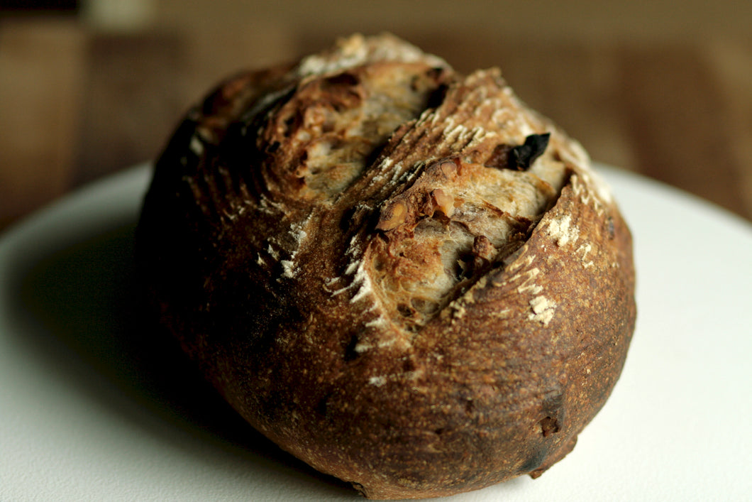 Raisin Walnut Loaf to pick up Tuesday 12/25/25 12-6pm